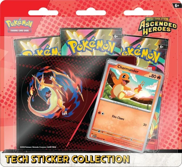 Ascended Heroes Tech Sticker Collection