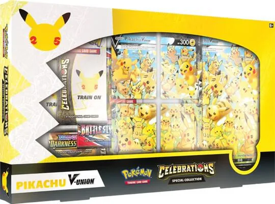 Celebrations Pikachu V-UNION Special Collection