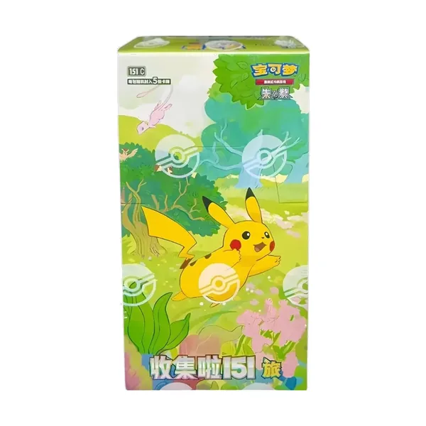 Collect 151 Journey Chinese Slim Booster Box