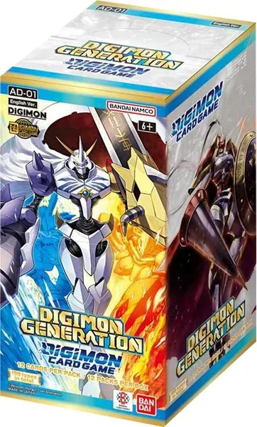 AD-01 Digimon Generation Booster Box Case