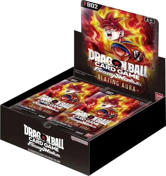 Dragon Ball FB02 Blazing Aura Booster Box