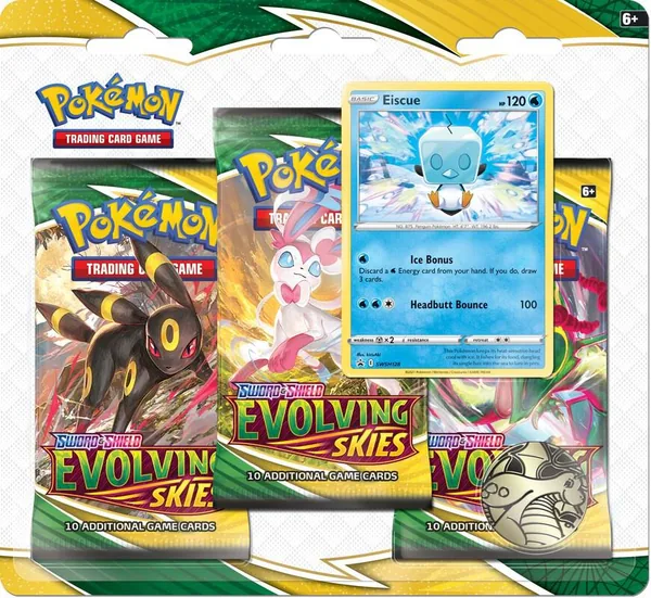 Evolving Skies 3-Pack Blister