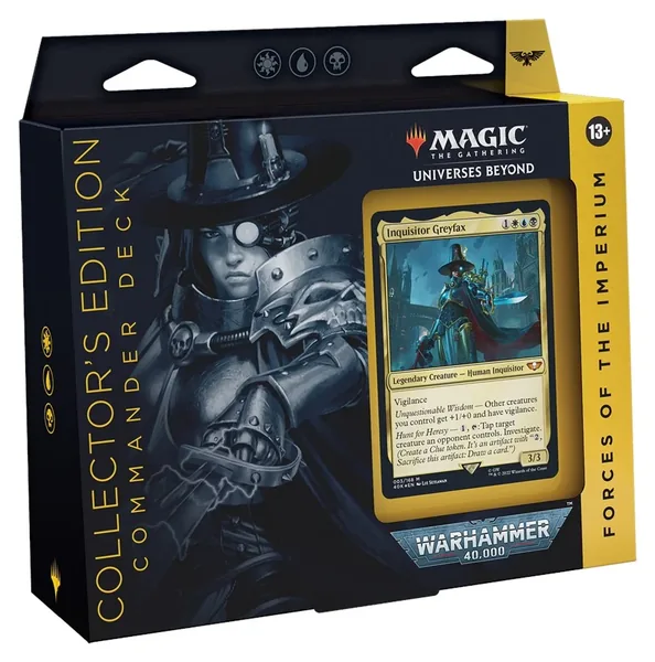 Warhammer 40,000 Forces of the Imperium Commander Deck Collector's Edition