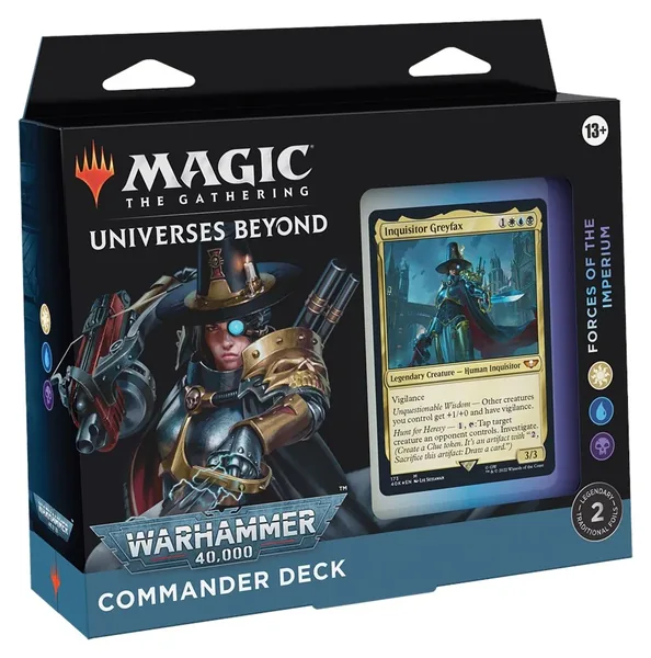 Warhammer 40,000 Forces of the Imperium Commander Deck