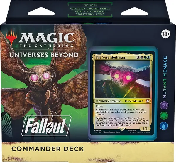 Fallout Mutant Menace Commander Deck