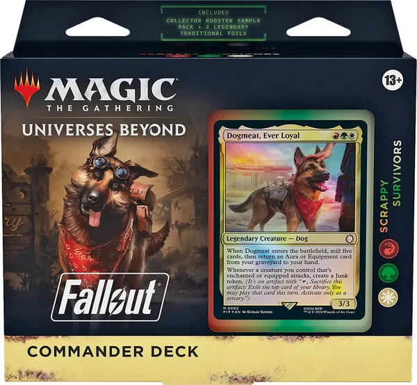 Fallout Scrappy Survivors Commander Deck