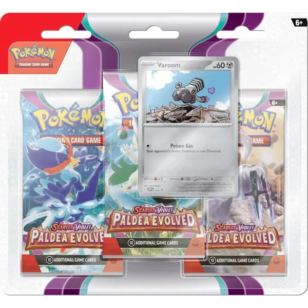 Paldea Evolved 3-Pack Blister