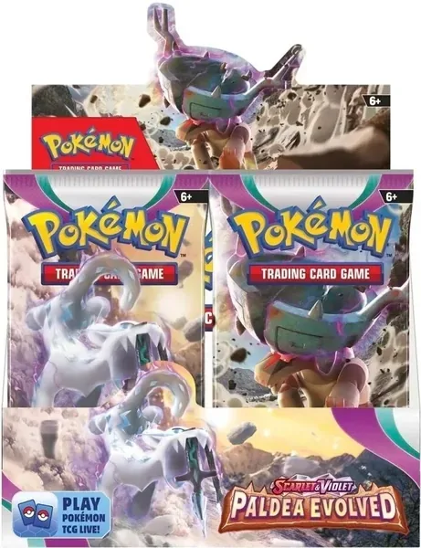 Paldea Evolved Booster Box Case