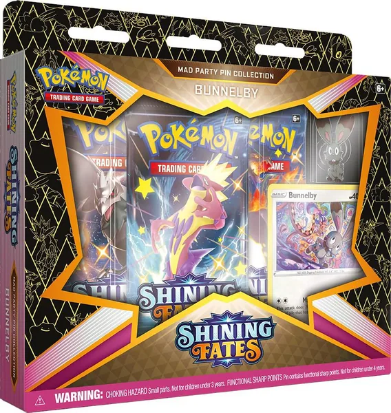 Shining Fates Mad Party Pin Collection