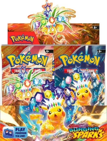 Surging Sparks Booster Box Case
