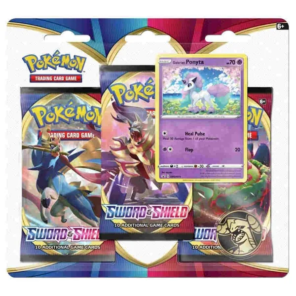 Sword & Shield 3-Pack Blister